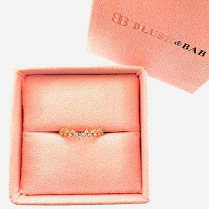 Women's Blush & Bar Rose Gold Esther Petite Cluster Ring